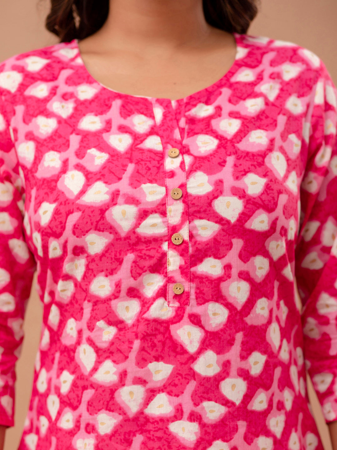 Ethnic Motifs Printed Pure Cotton Kurti FRKT6265