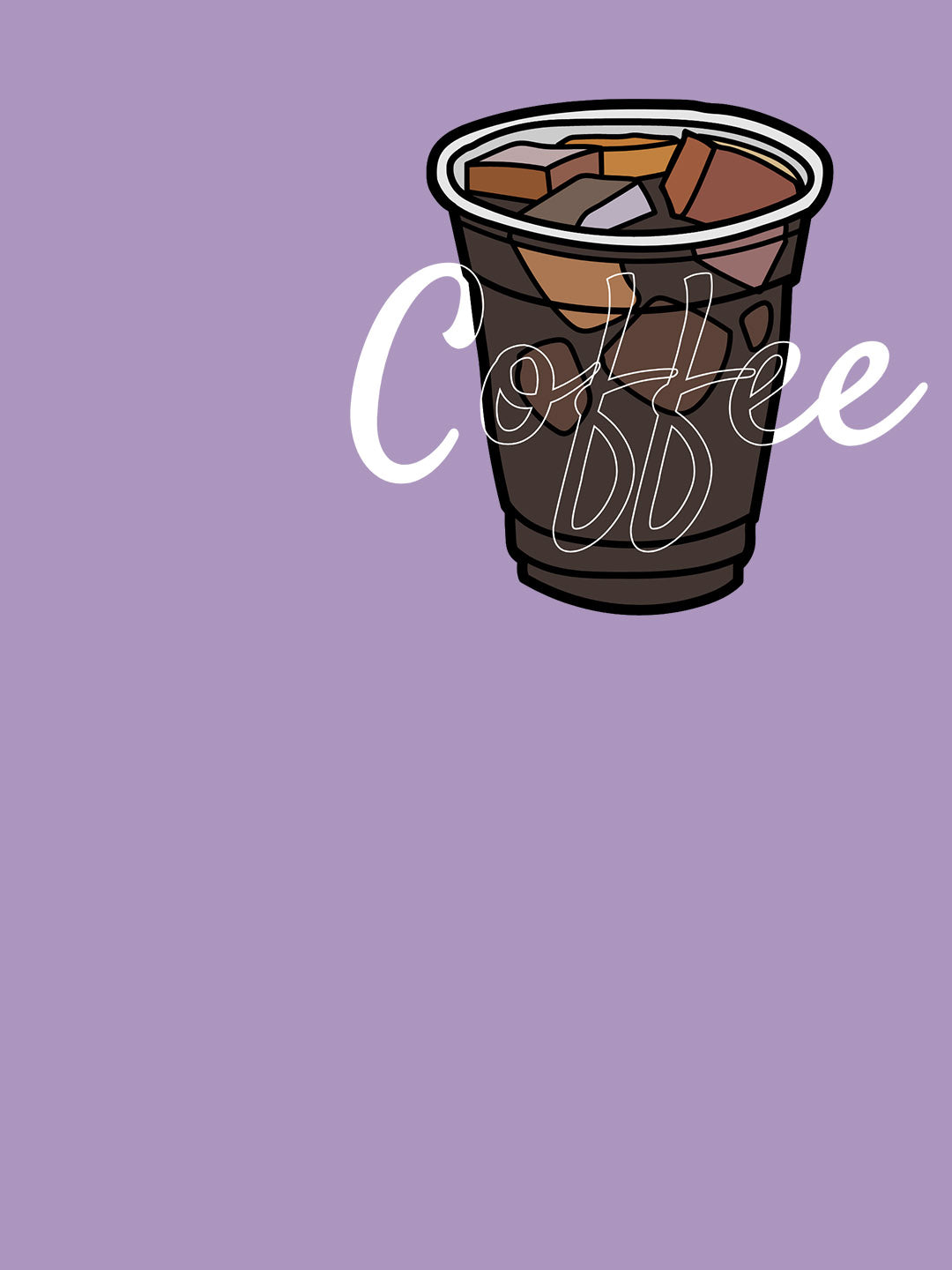 Coffee Purple T-Shirt