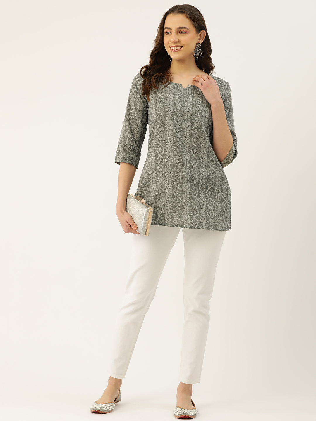 V-Neck Tops FRKT6357
