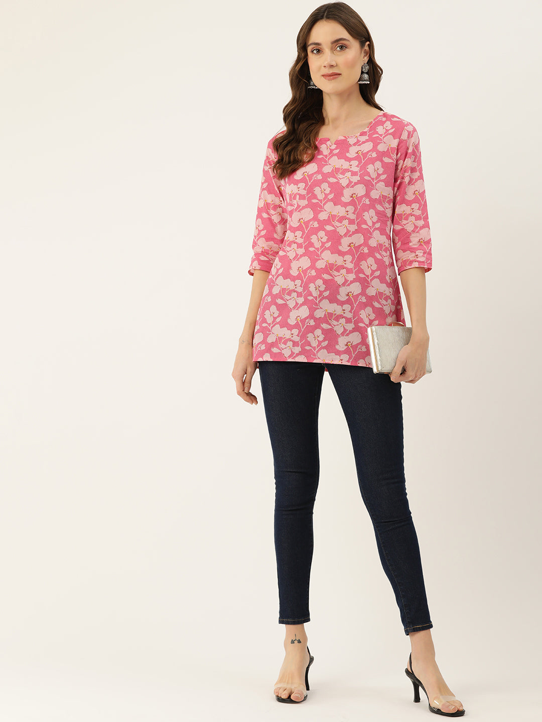 Feranoid Designer V-Neck Top FRKT6361