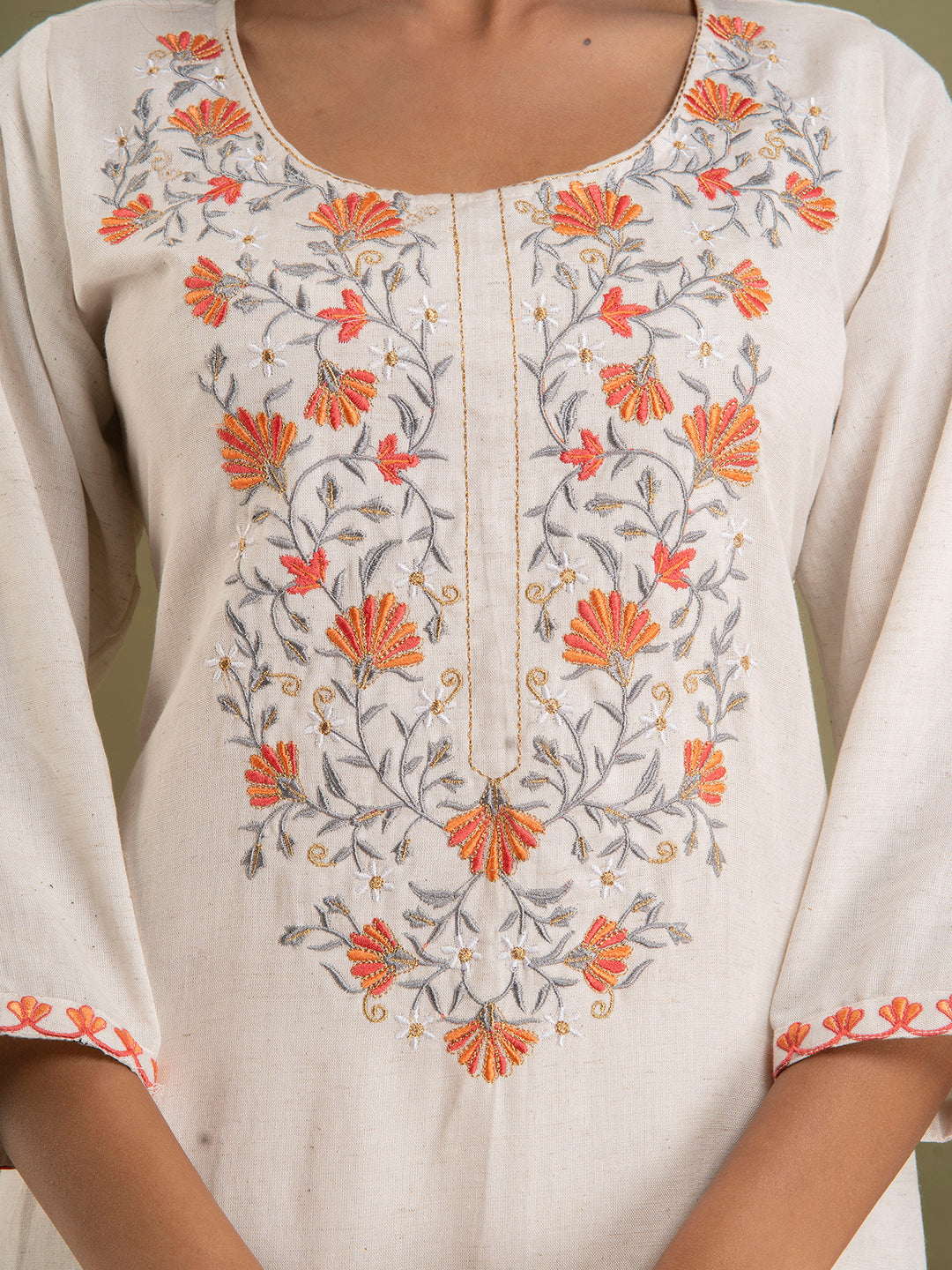Women Kurta Pant Set FRKT6721