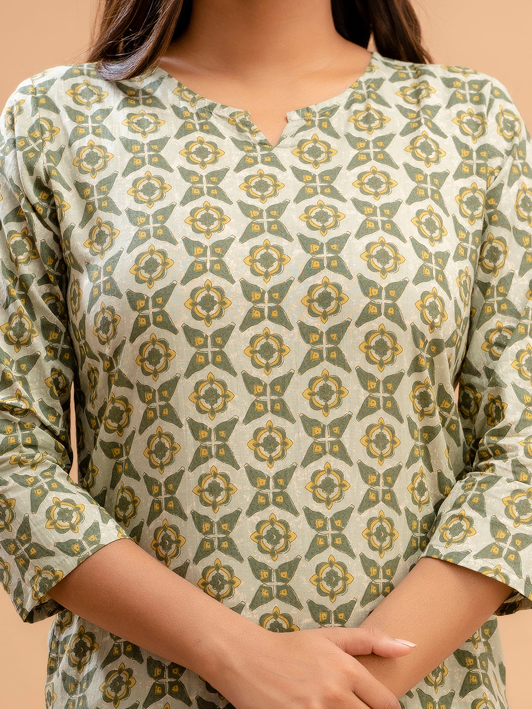 Floral Printed Pure Cotton Night Suits FRLW9029