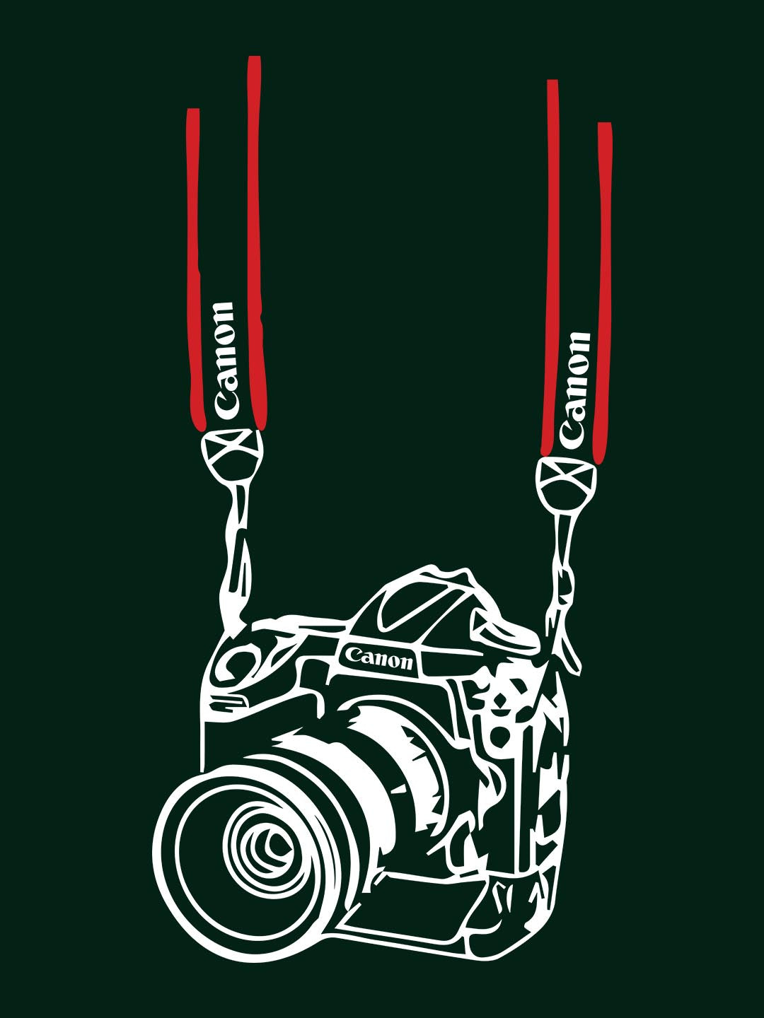 Camera Green T-Shirt