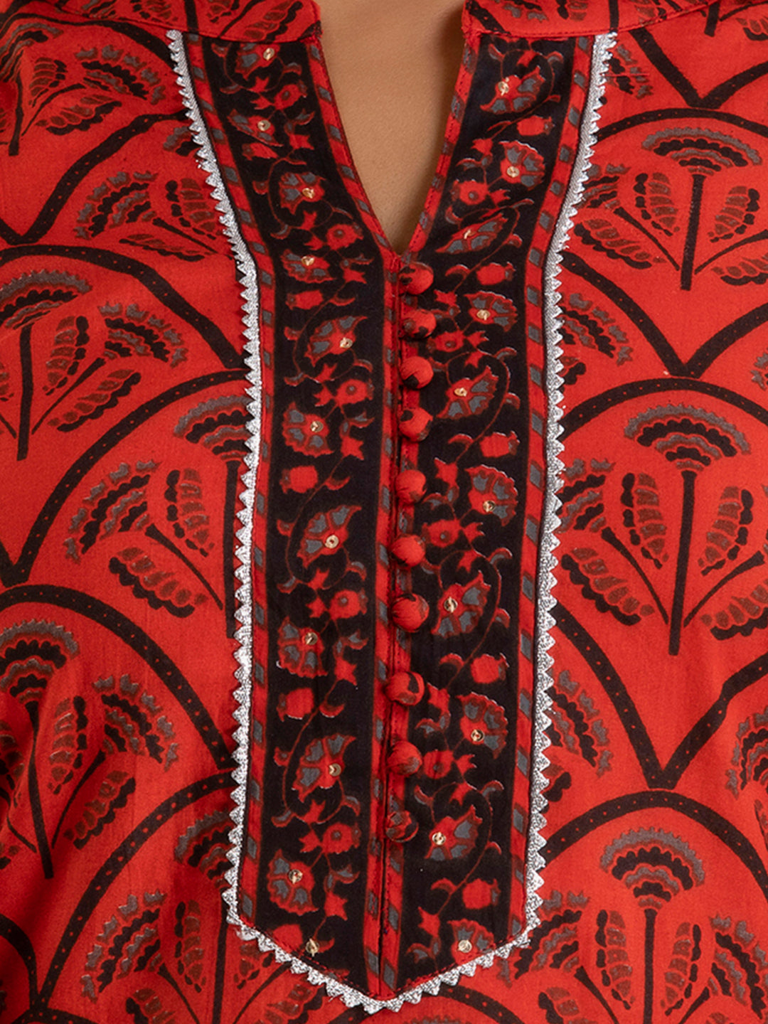 Women Kurta Pant Dupatta Set FRKT6727
