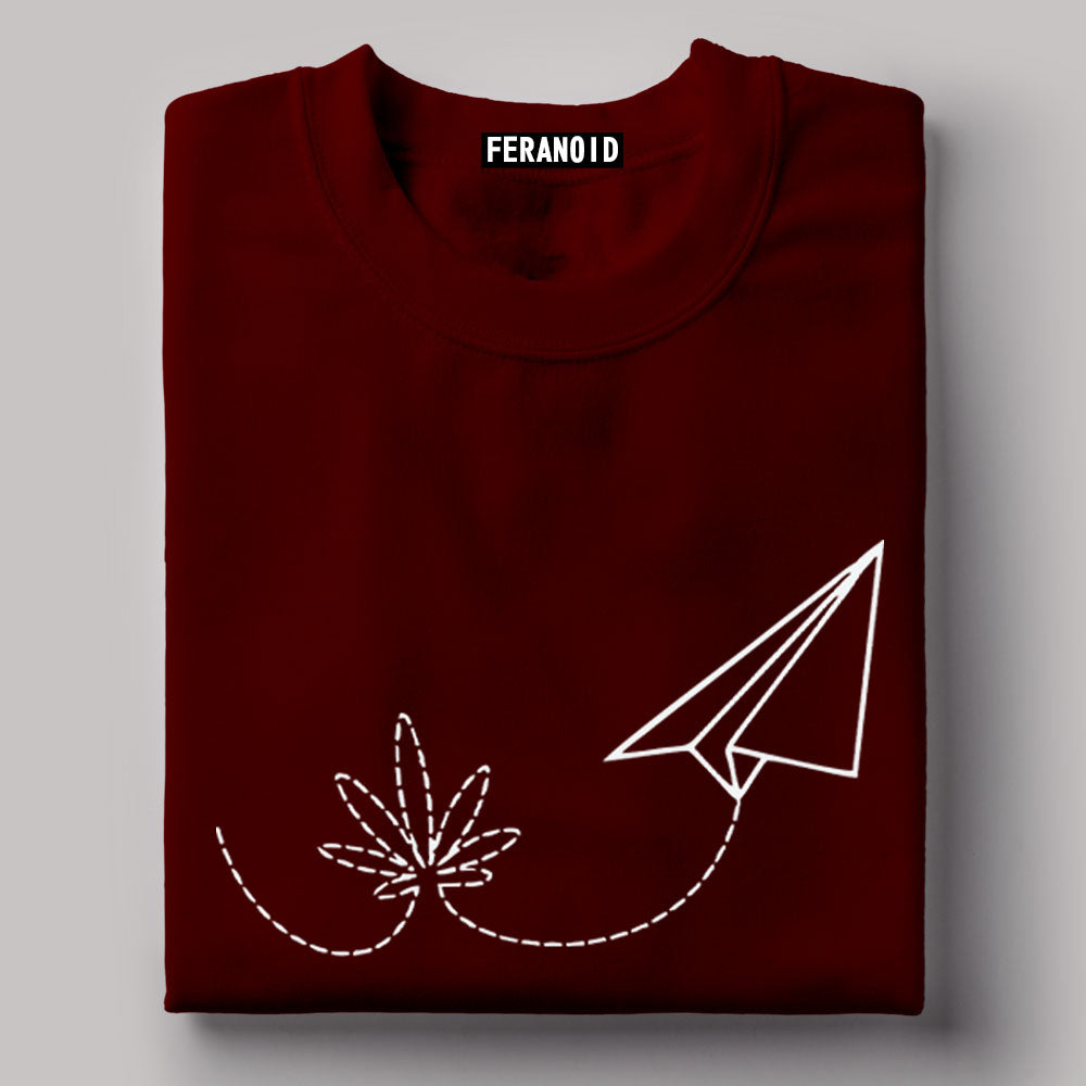 Fly High Maroon T-Shirt