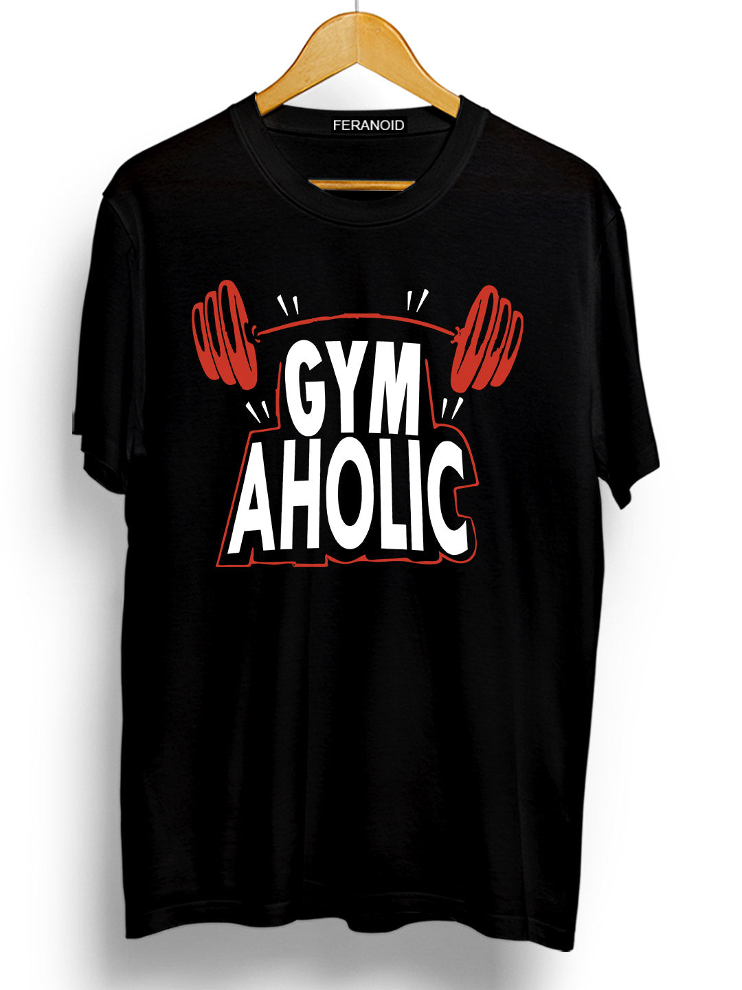 Gymaholic Black T-Shirt