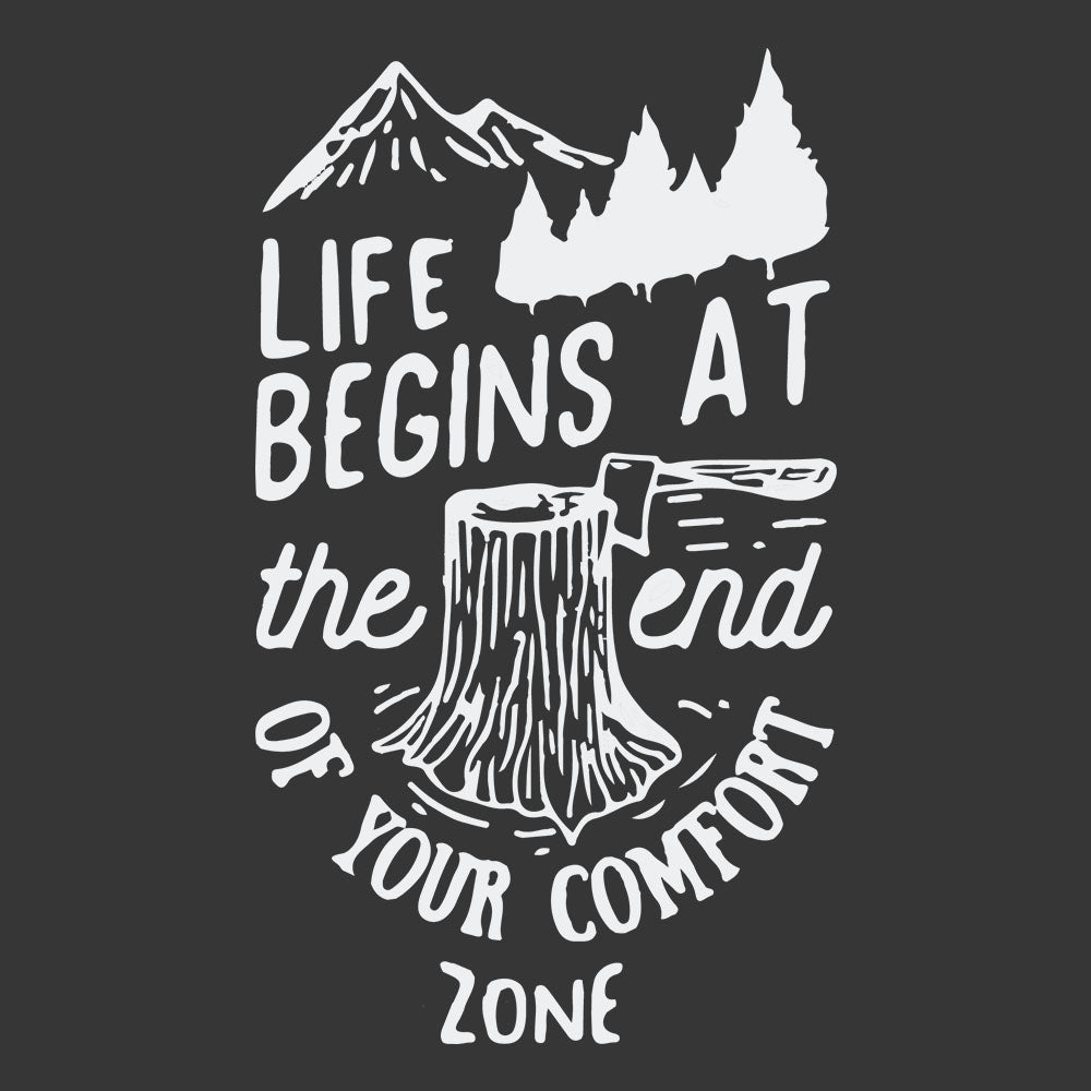 Life Begins Black T-Shirt
