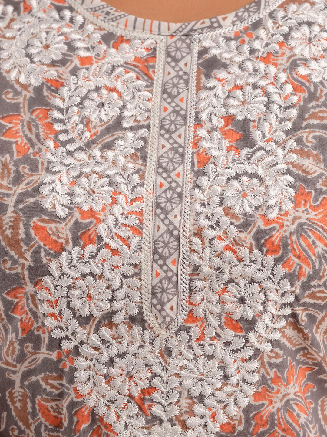 Women Kurta Pant Dupatta Set FRKT6739