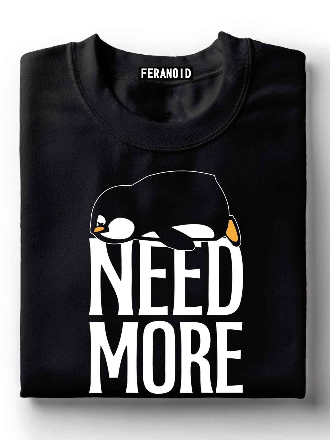 Need More Sleep Black T-Shirt