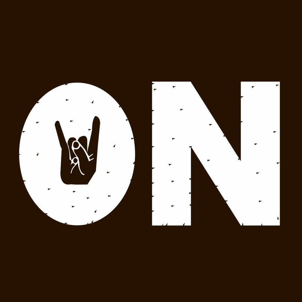 On Brown T-Shirt