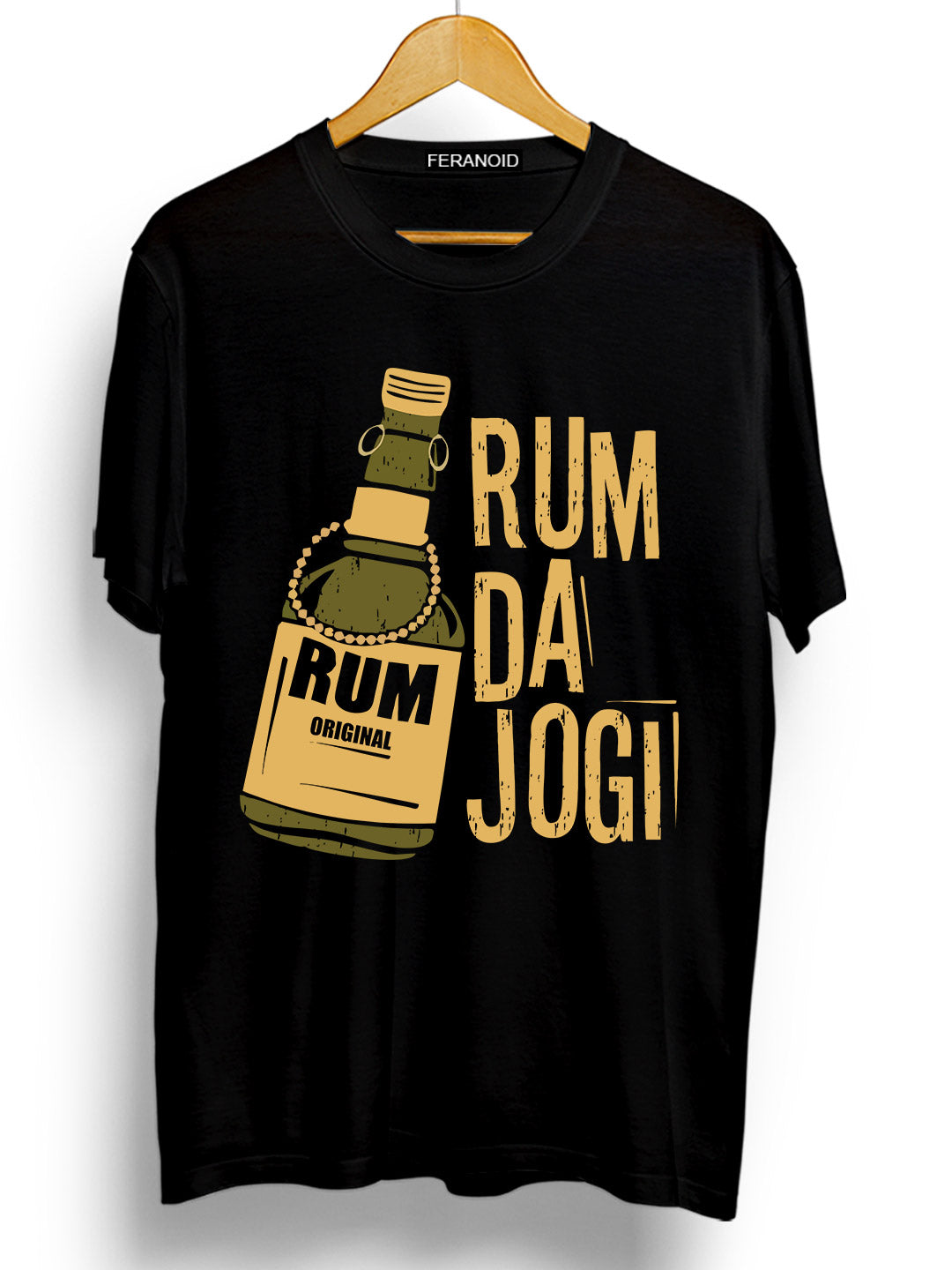 Rum Da Jogi Black T-Shirt