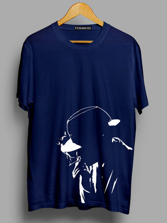 Smoke Man Blue T-Shirt