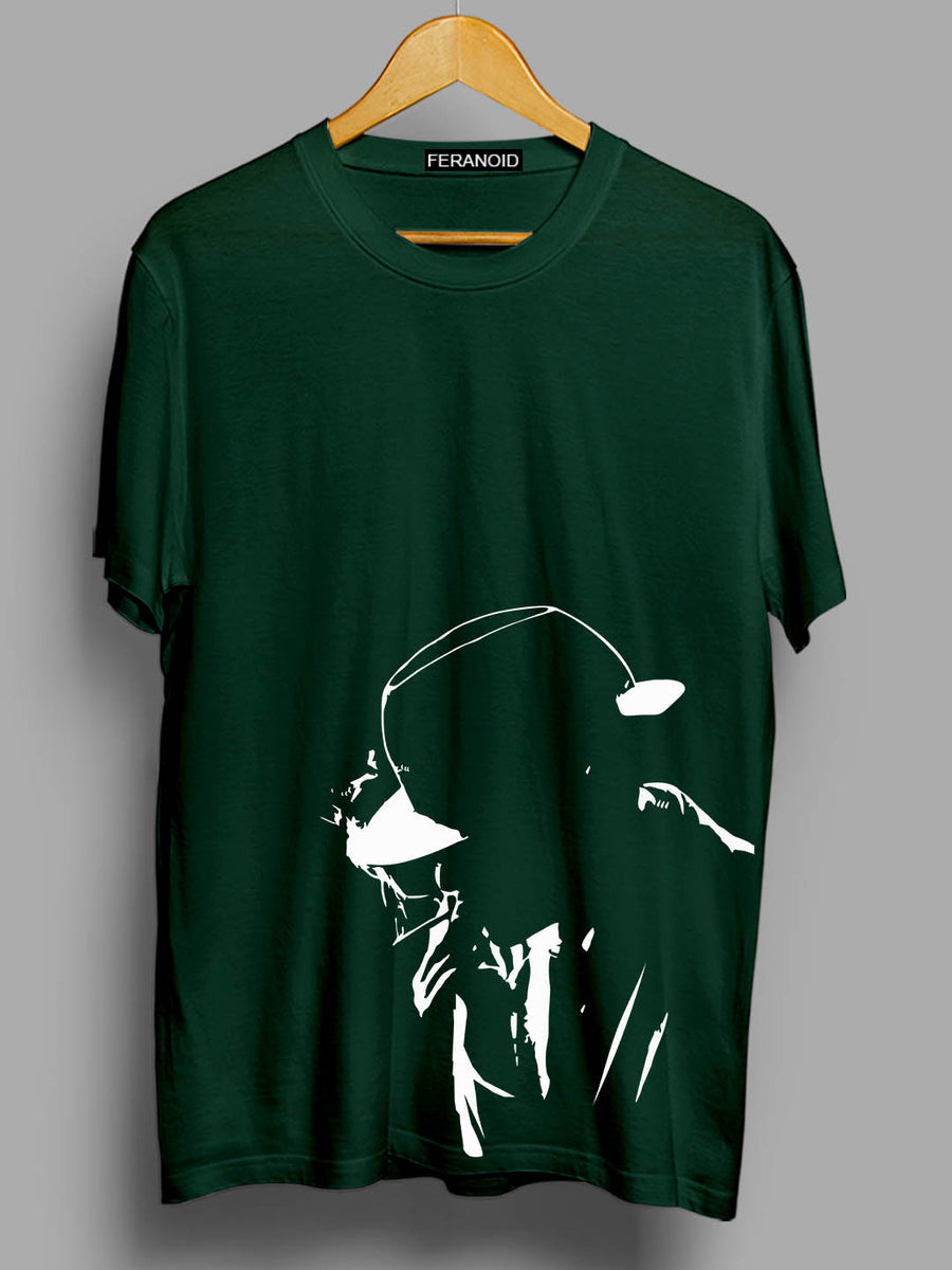 Smoke Man Green T-Shirt