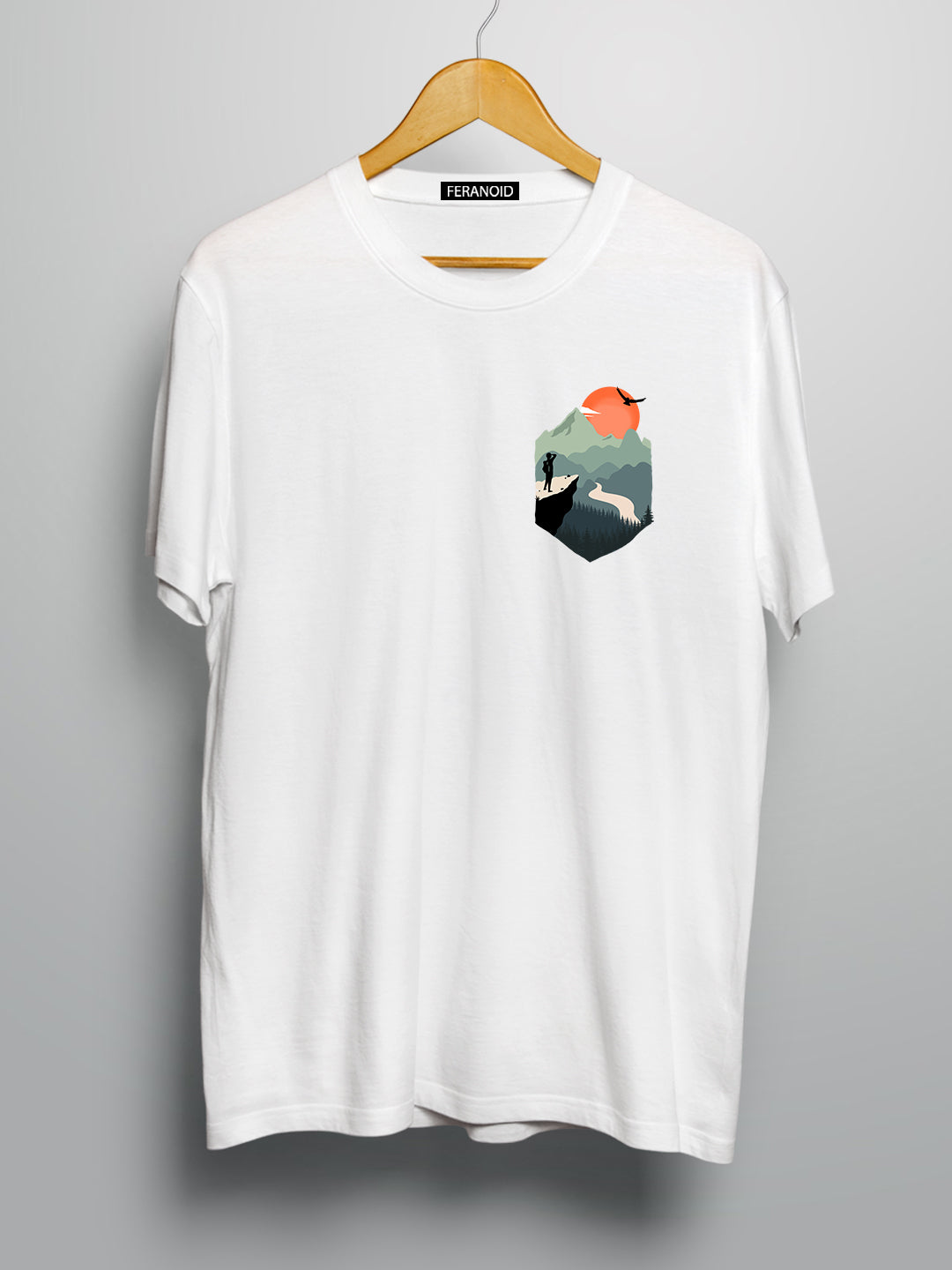 Travel Scene White T-Shirt