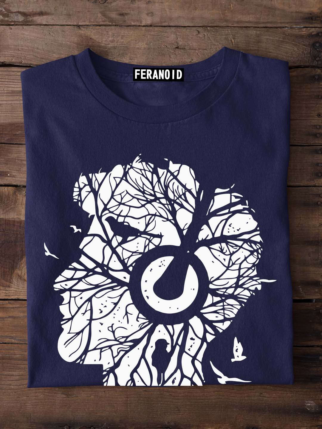 Woods Roots Music Blue T-Shirt