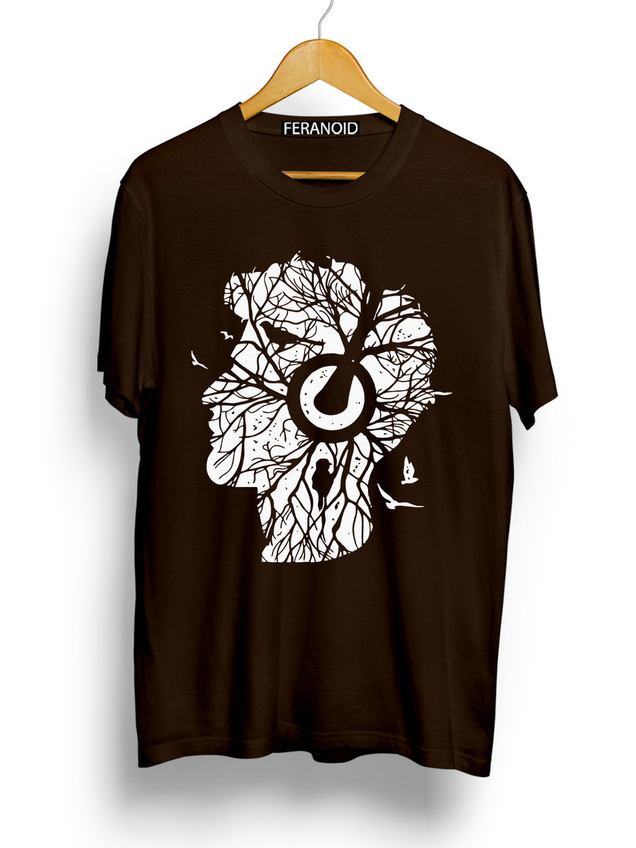 Woods Roots Music Brown T-Shirt