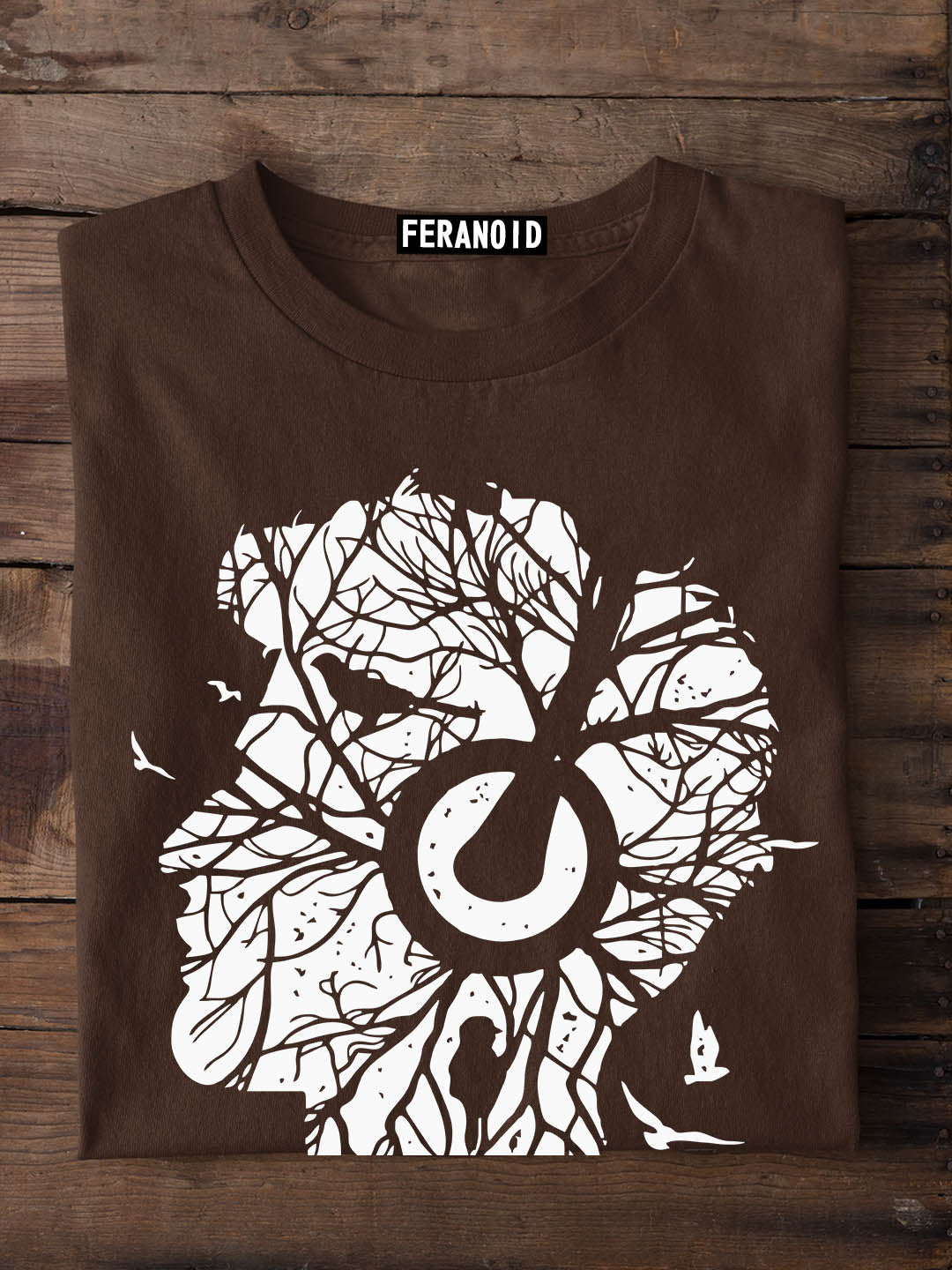 Woods Roots Music Brown T-Shirt