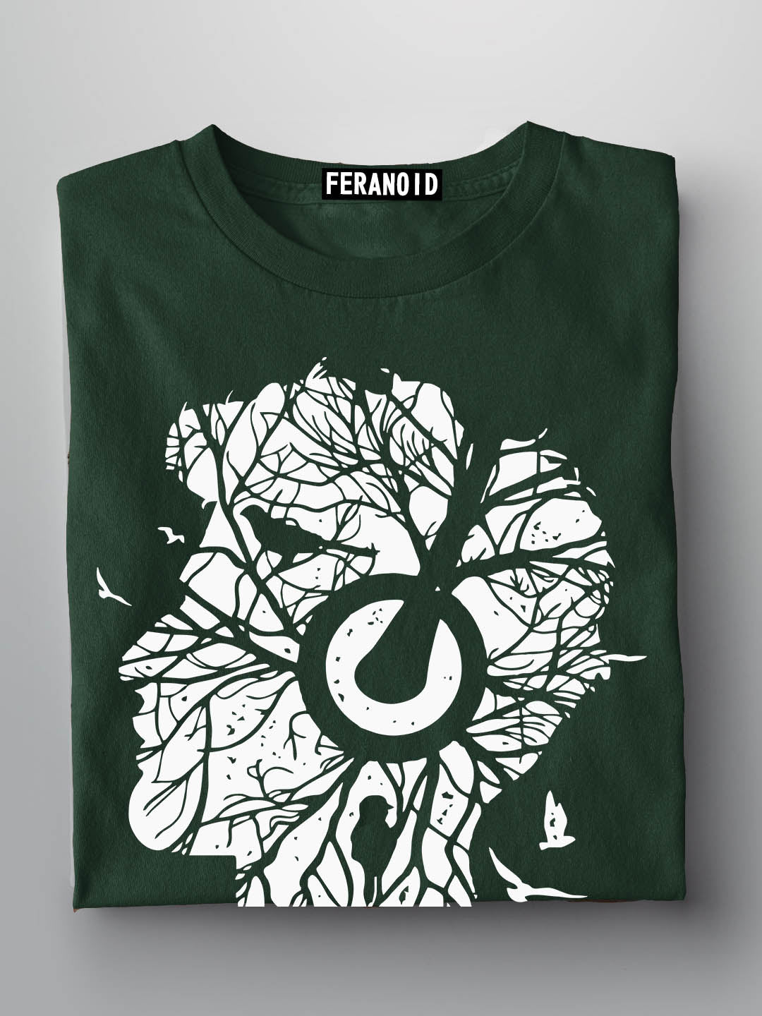 Woods Roots Music Green T-Shirt