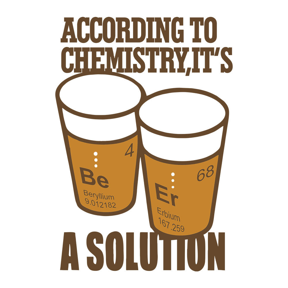 According To Chemistry White T- Shirt
