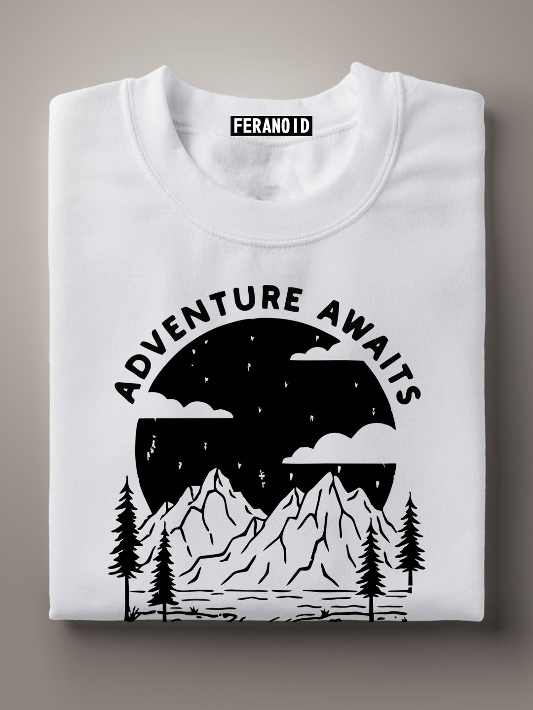 Adventure Awaits White T-Shirt