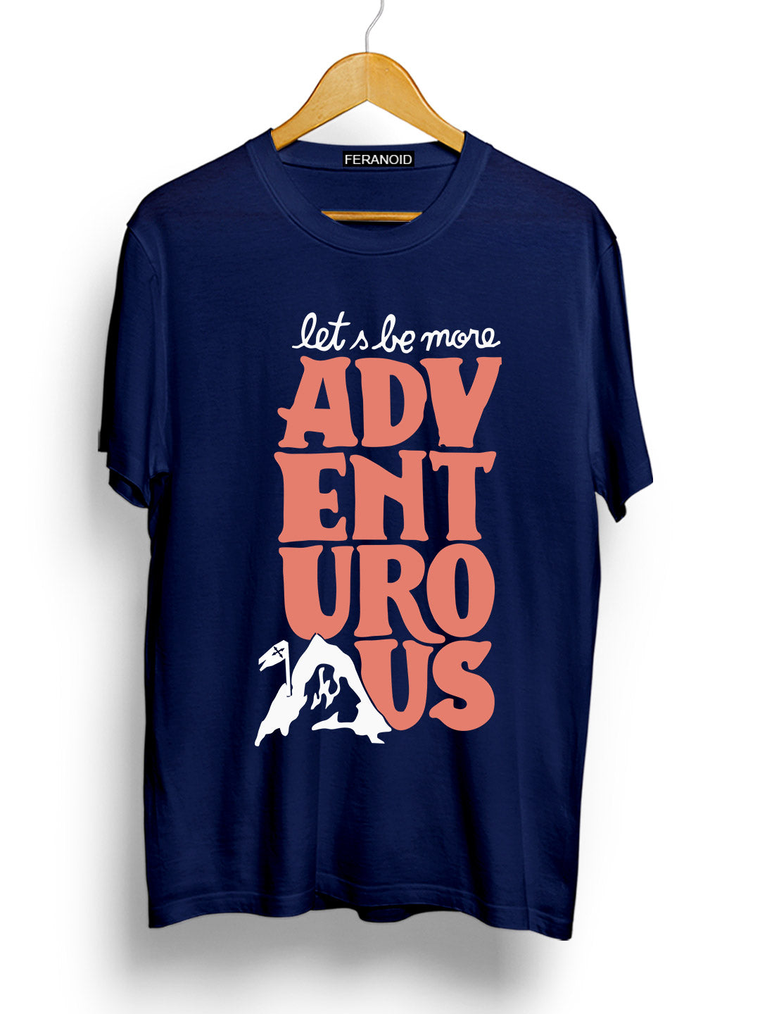 Adventurous Black T-Shirt