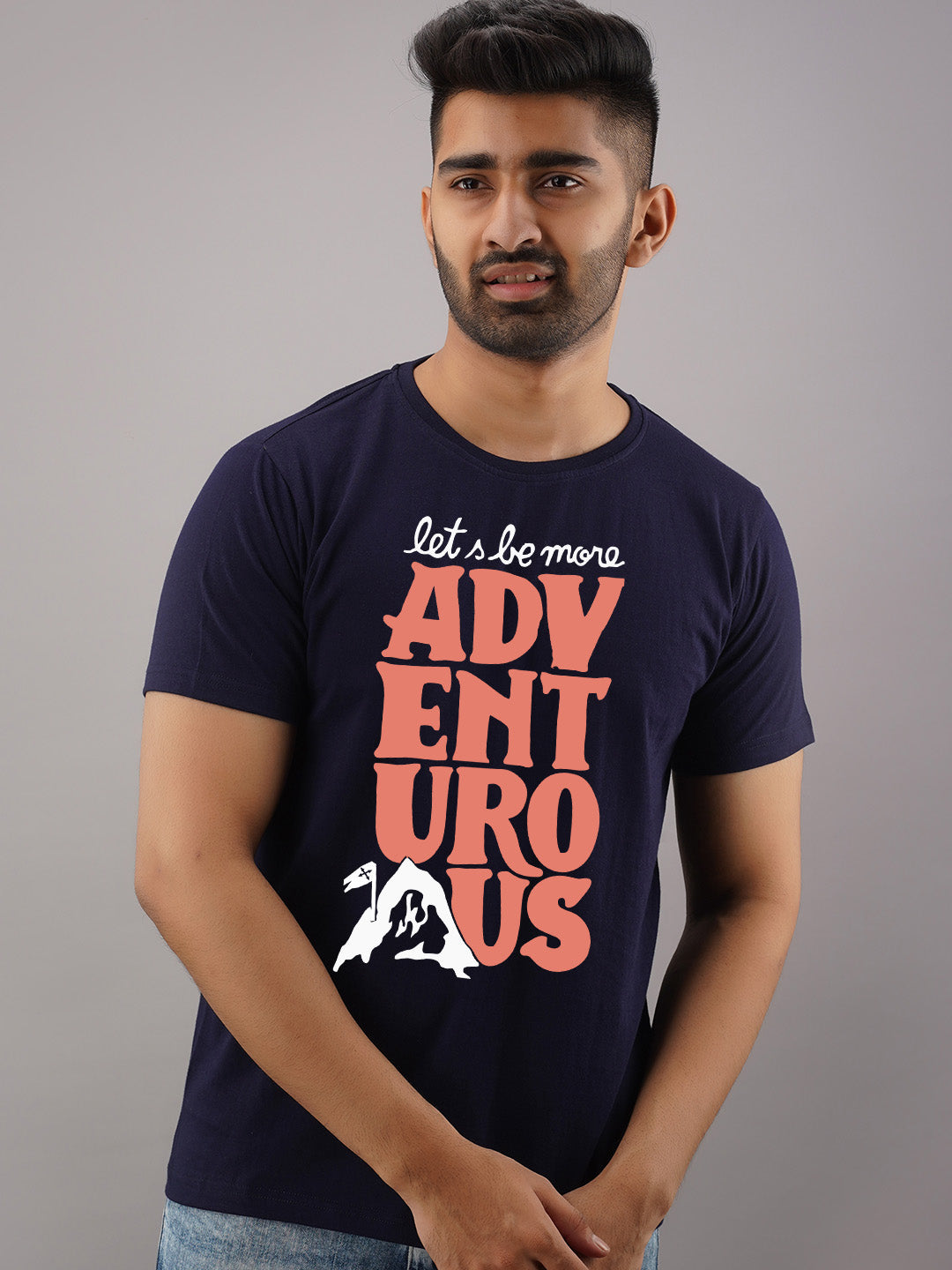 ADVENTUROUS BLUE T-SHIRT