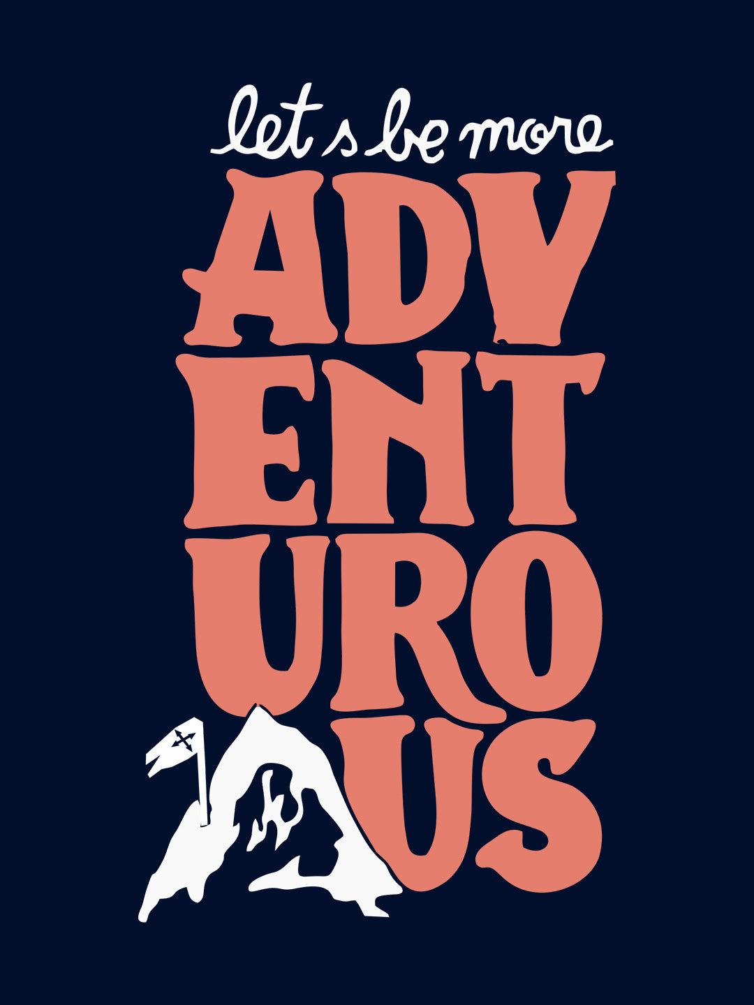 Adventurous Black T-Shirt
