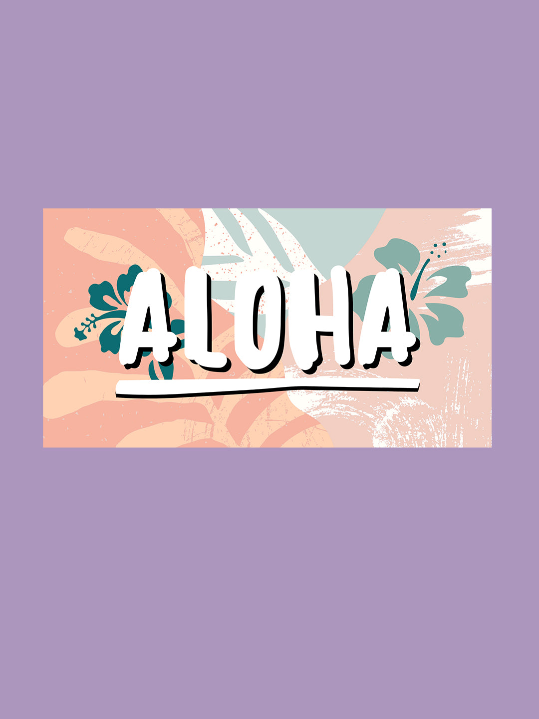 Aloha Purple T-Shirt