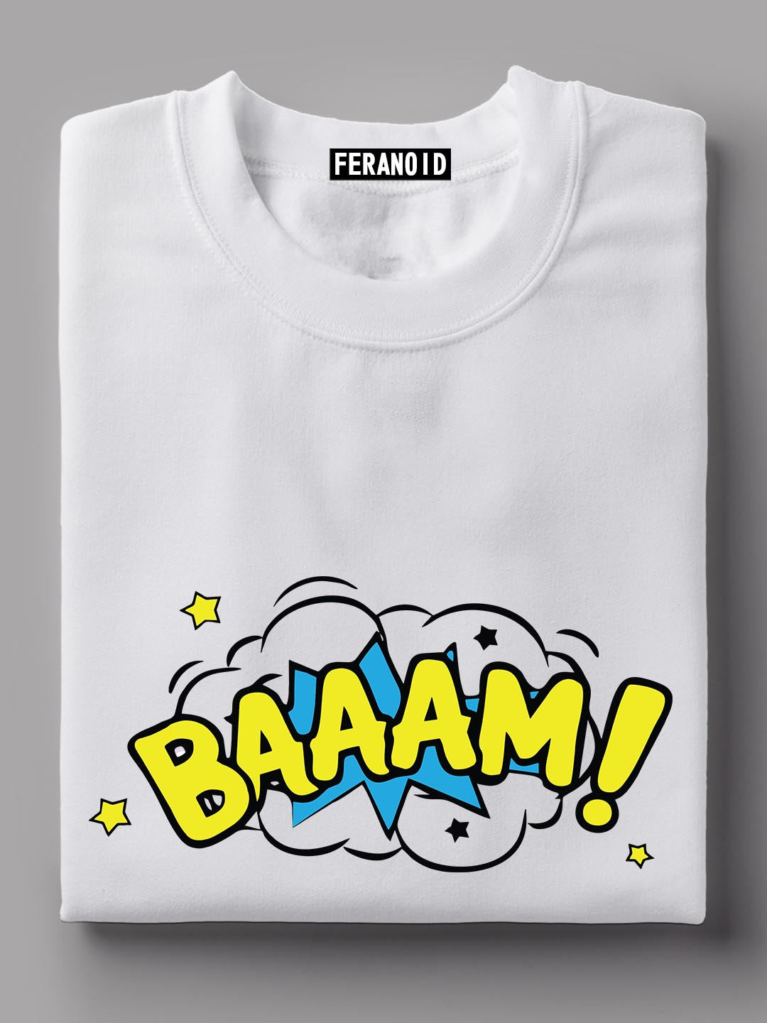 Baam White T-Shirt