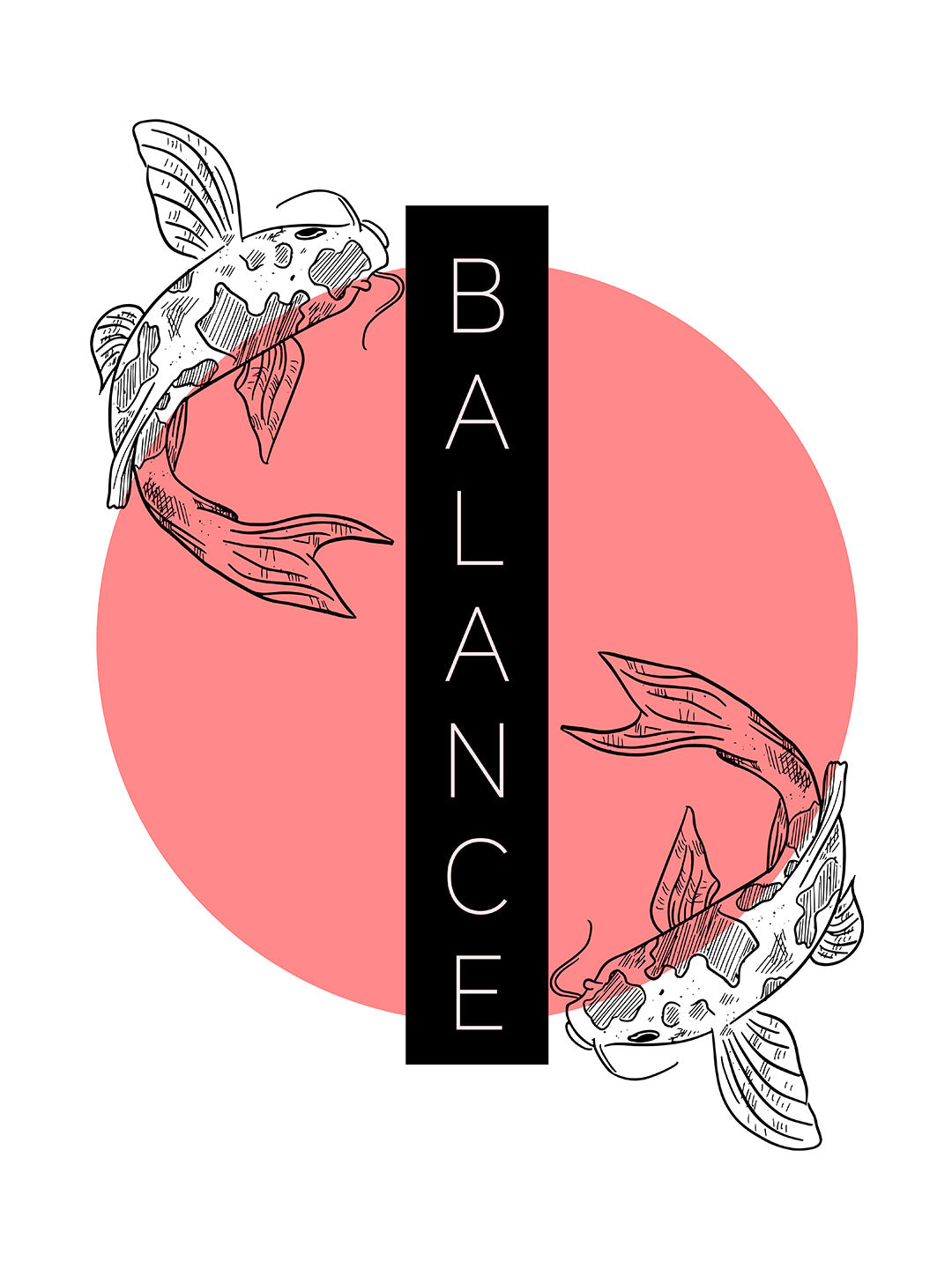 Balance White T-Shirt