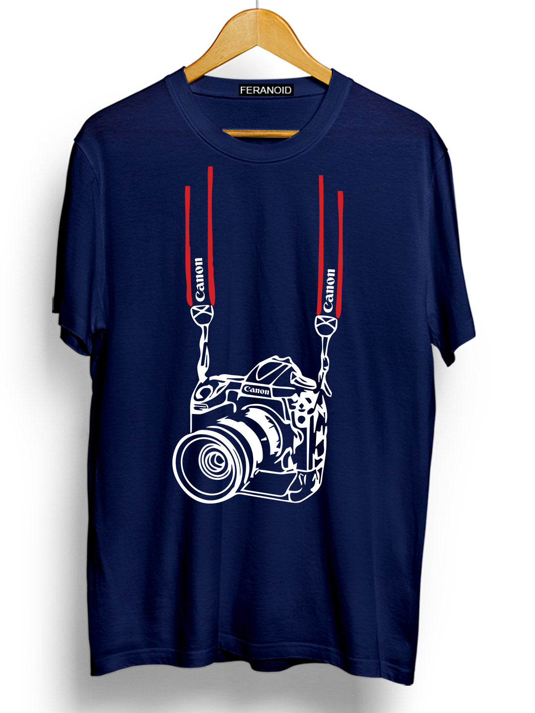 CAMERA BLUE T-SHIRT