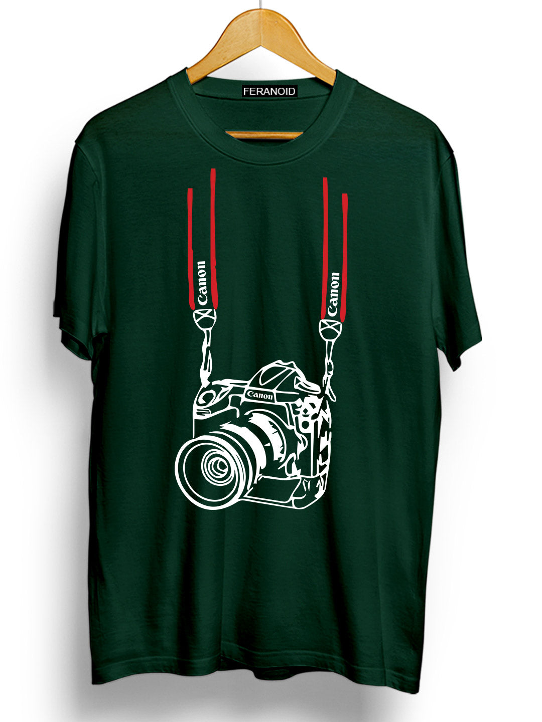 CAMERA GREEN T-SHIRT