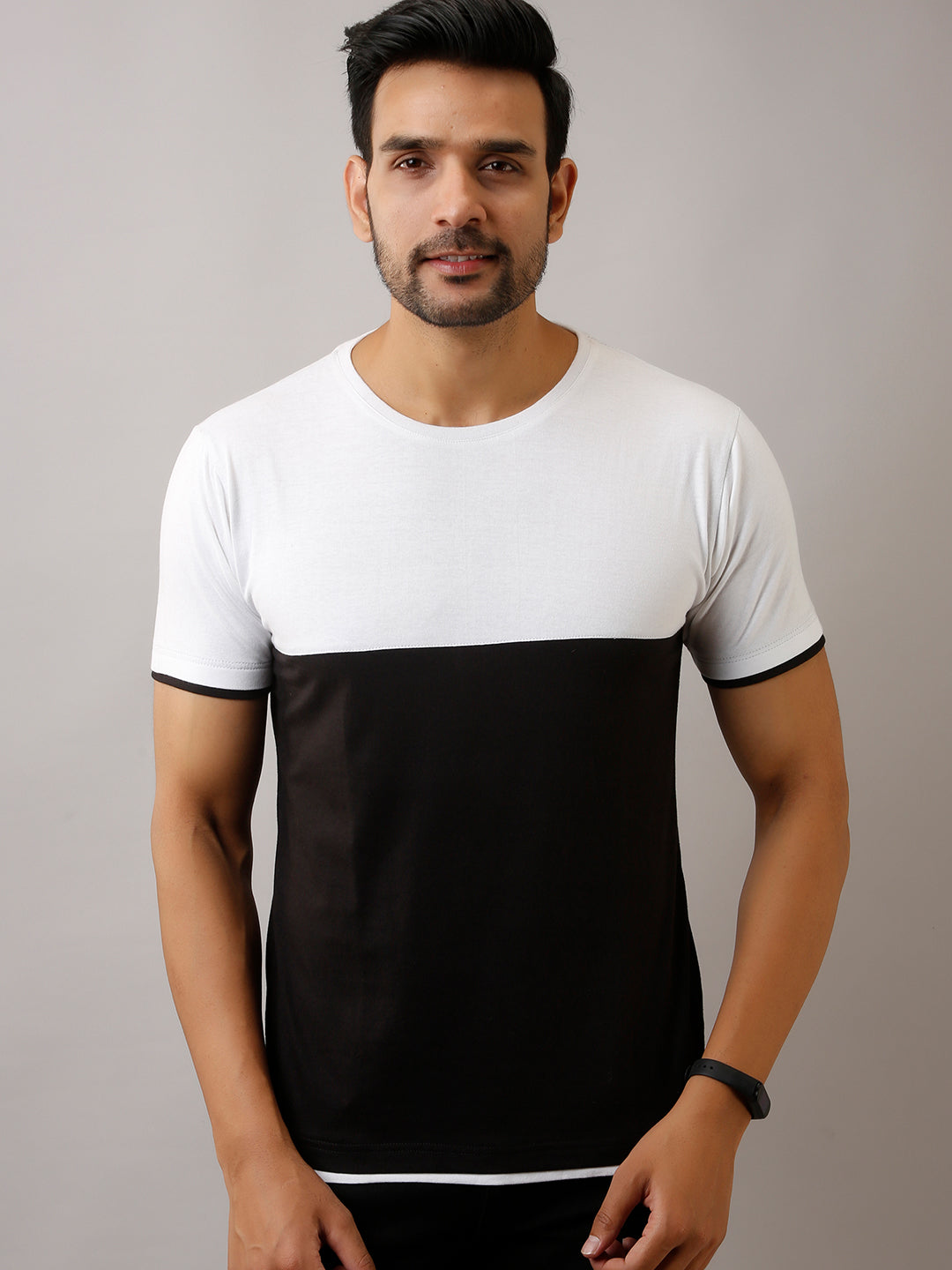 Cb White Black T-Shirt