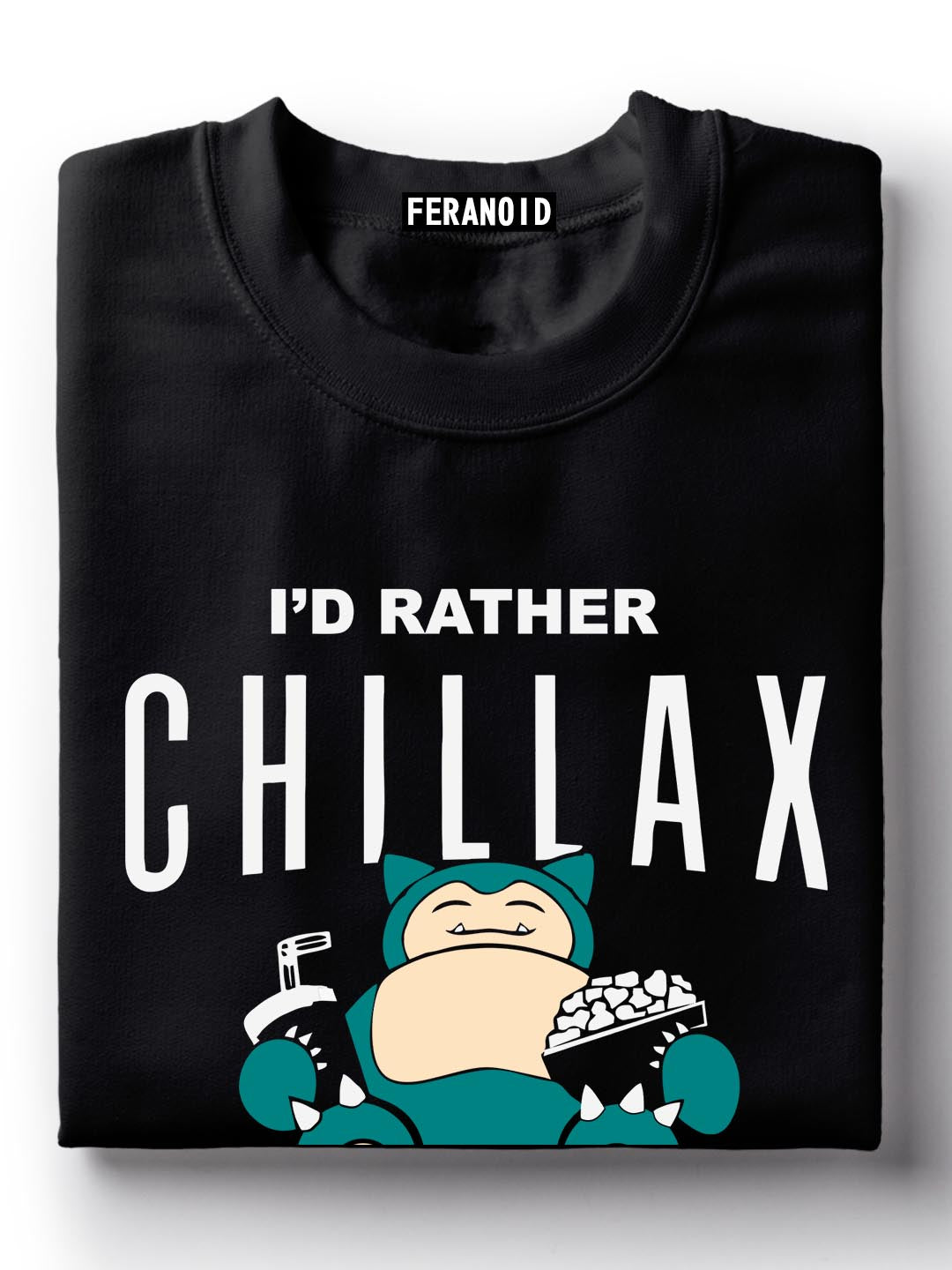 Chillax Black T-Shirt