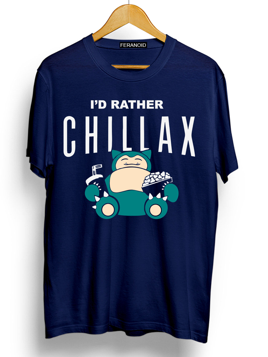 CHILLAX BLUE T-SHIRT