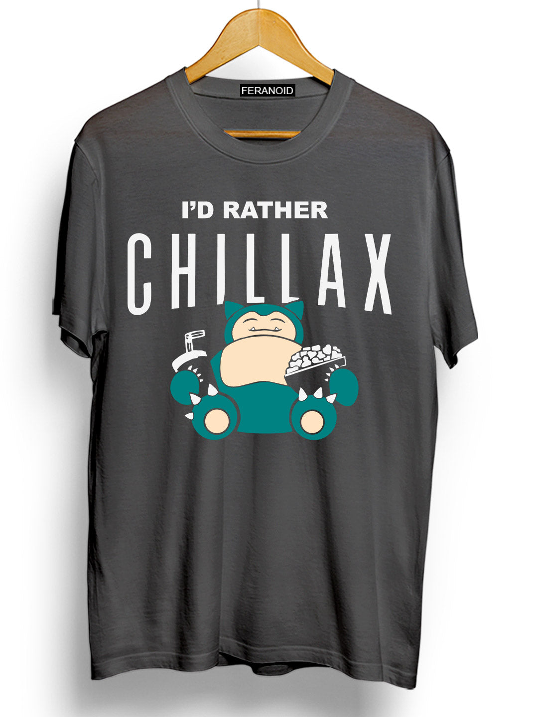 CHILLAX GREY T-SHIRT