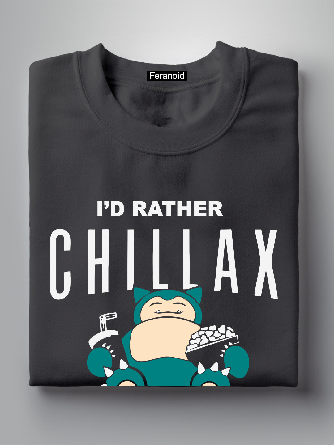 Chillax Black T-Shirt