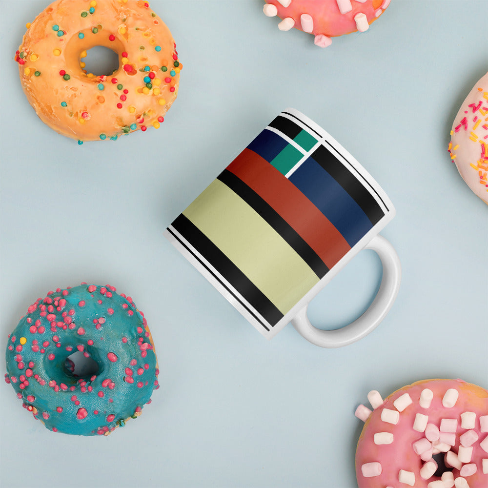 COLOURFUL DESIGN COFFEE MUG