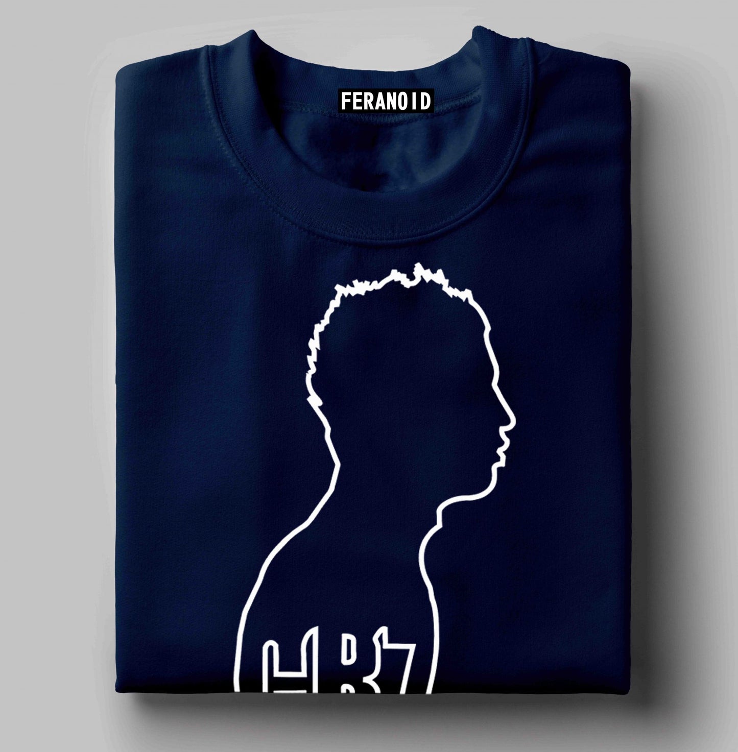 Cr 7 White Black T-Shirt