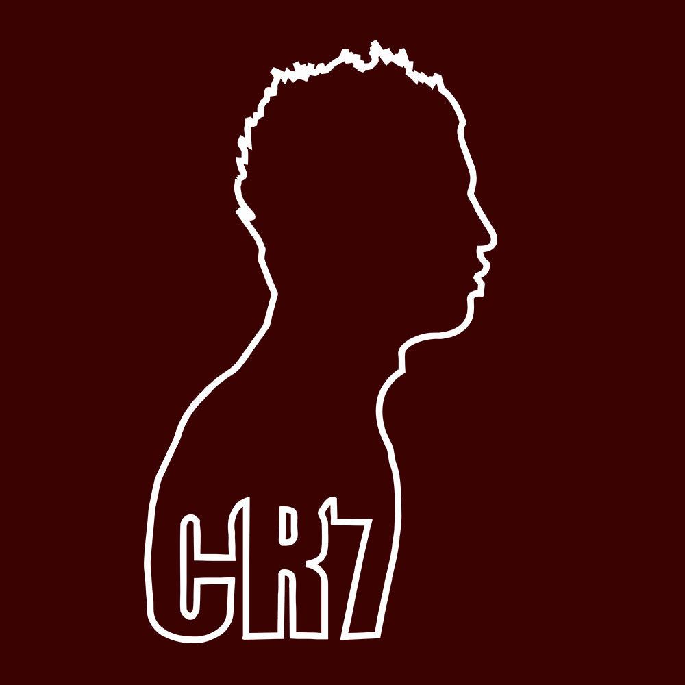 Cr 7 White Black T-Shirt