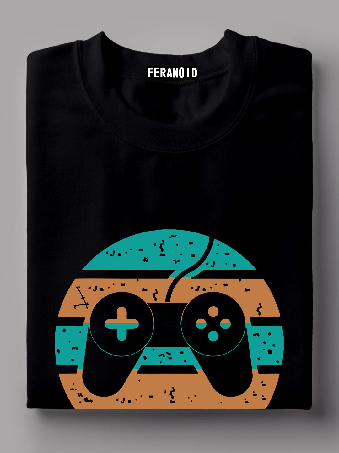 Game Addicted Black T-Shirt