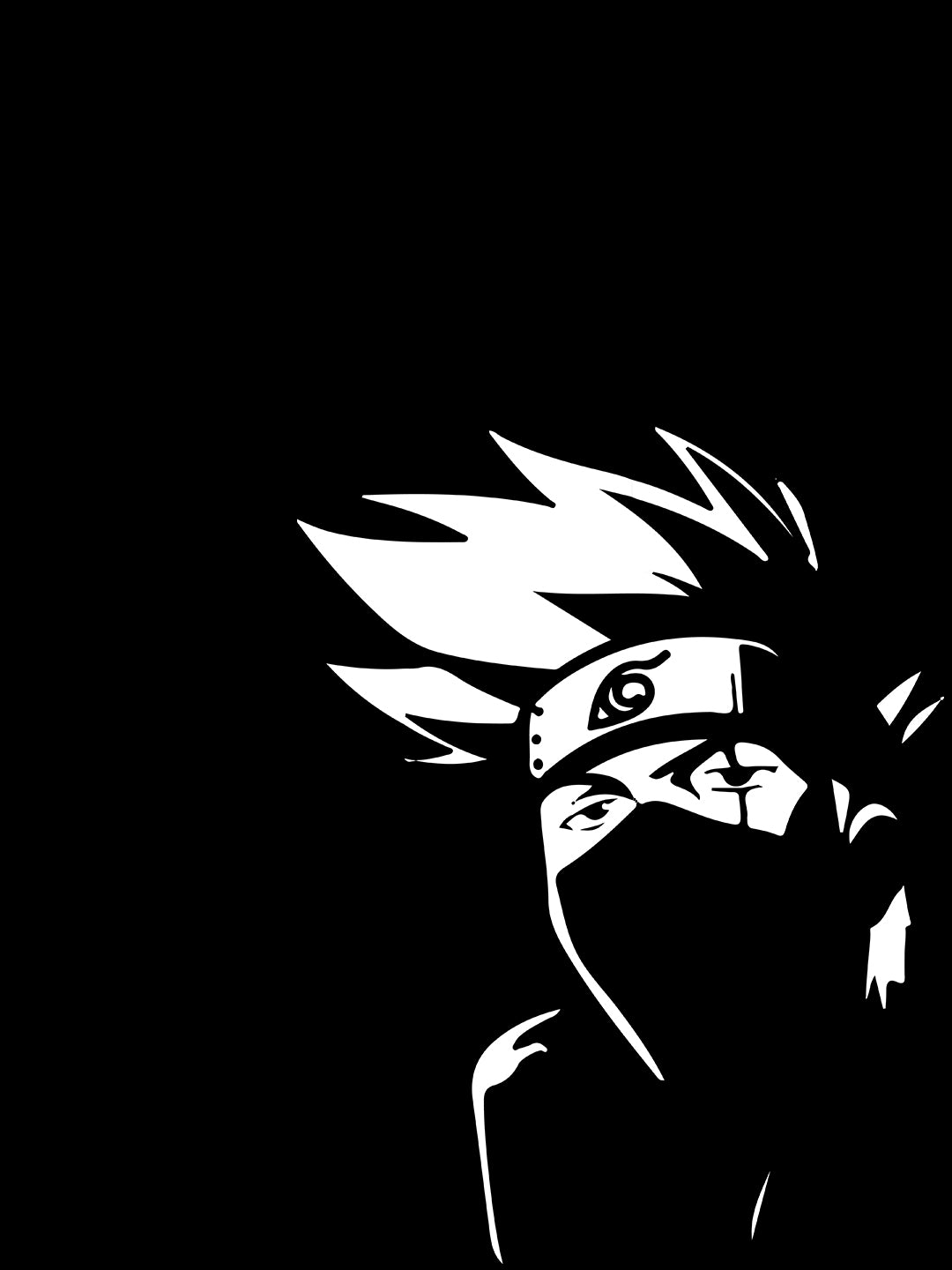 Kakashi Black T-Shirt