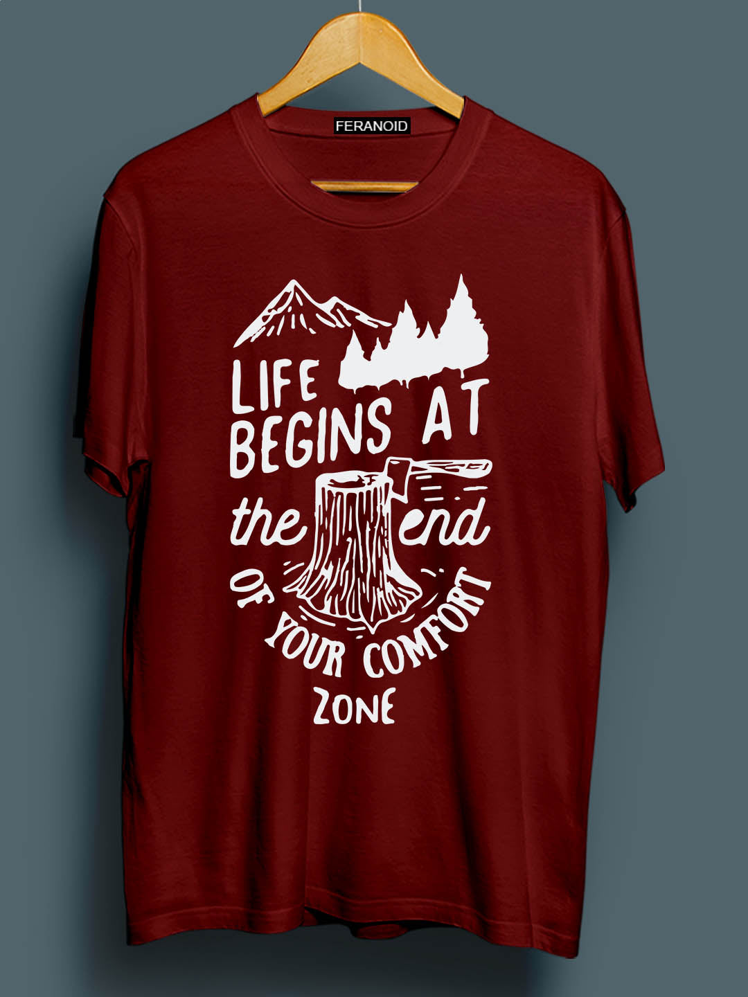 LIFE BEGINS T-SHIRT