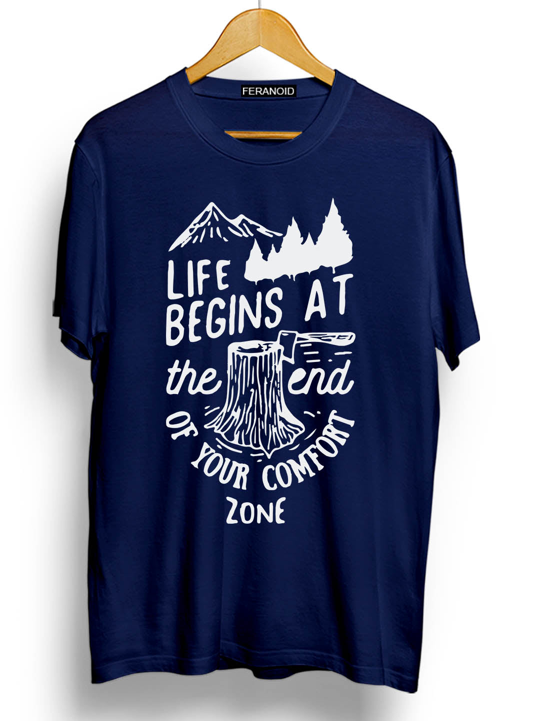 LIFE BEGINS T-SHIRT