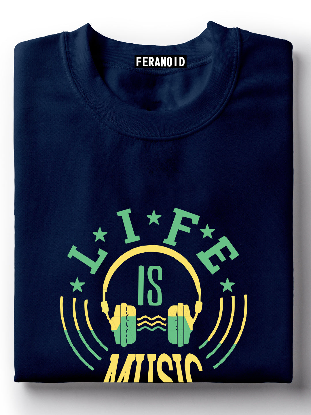 Life Is Music Headphone T-Shirt