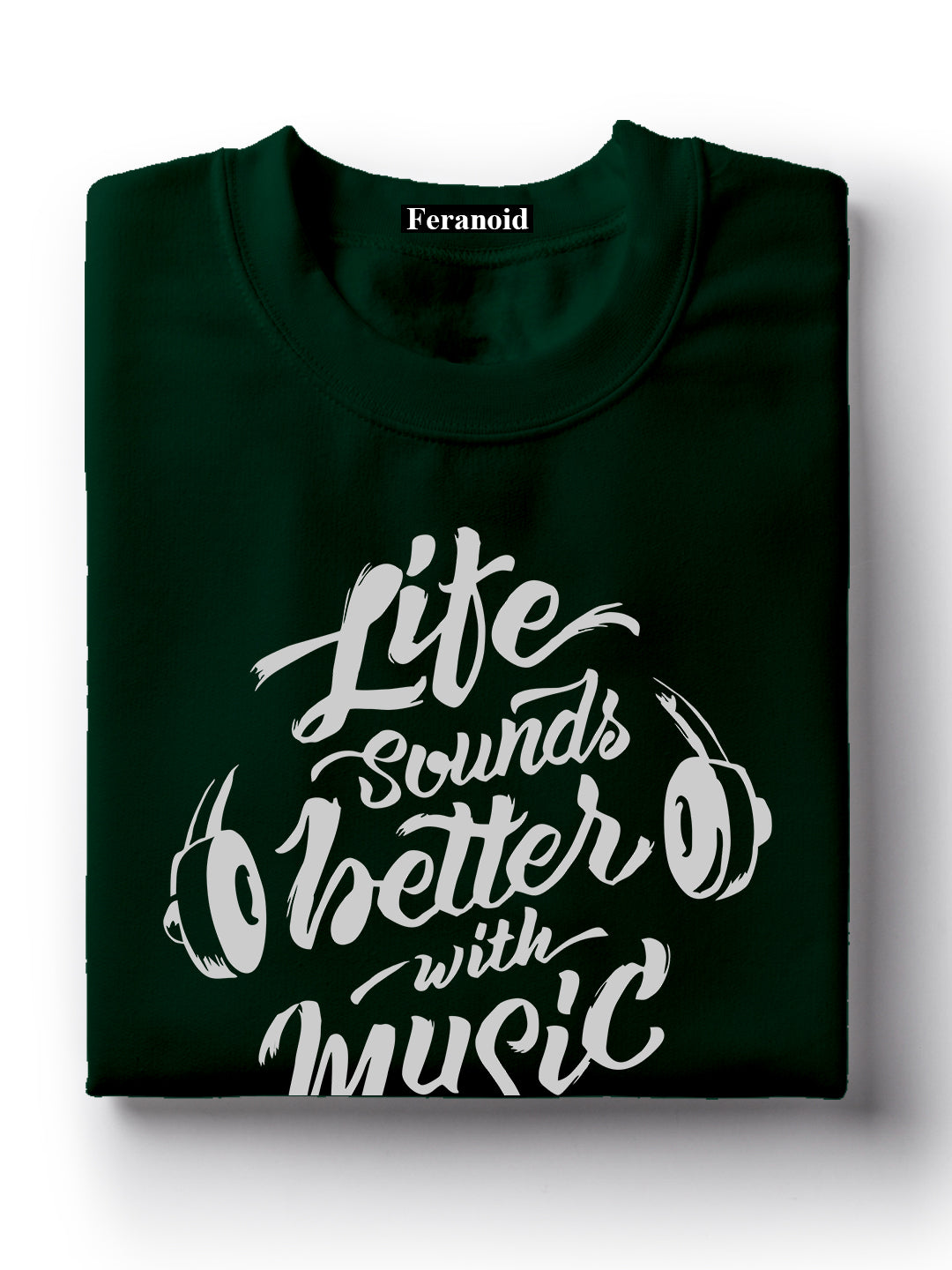 Life Sounds Better With Music T-Shirt