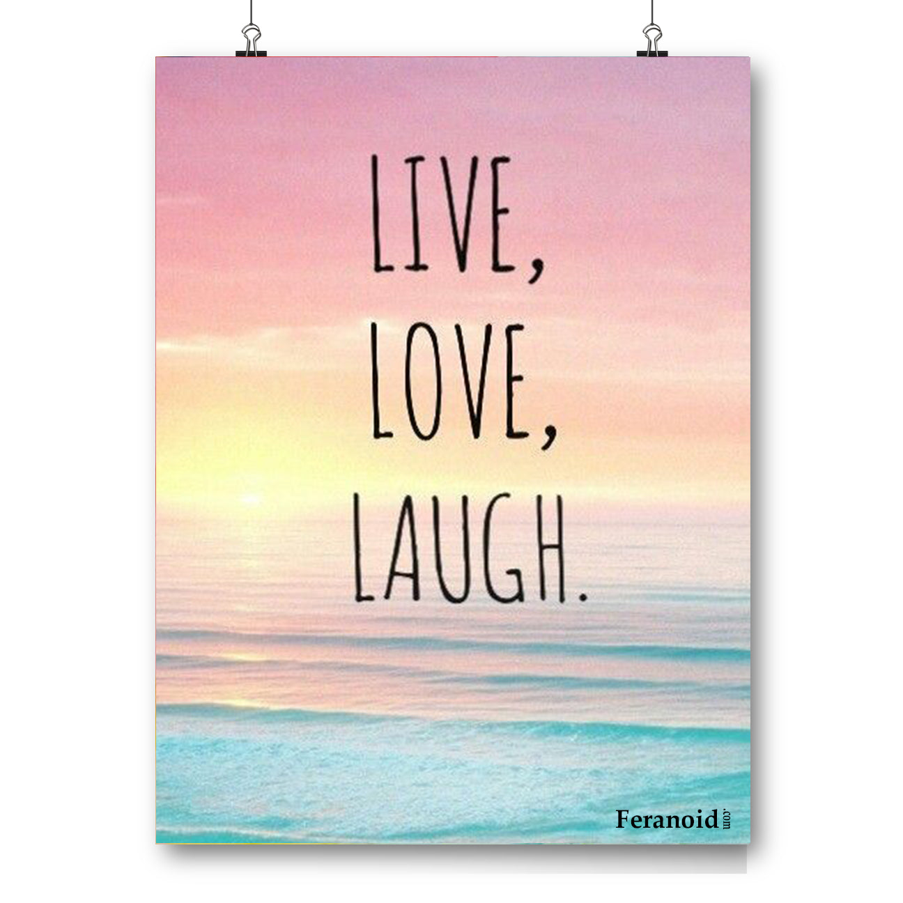LIVE LOVE LAUGH POSTER