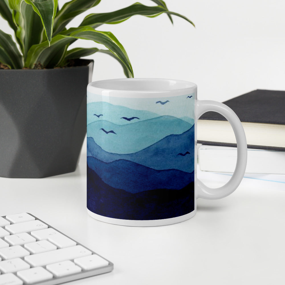 MOUNTAINS COFFEE MUG