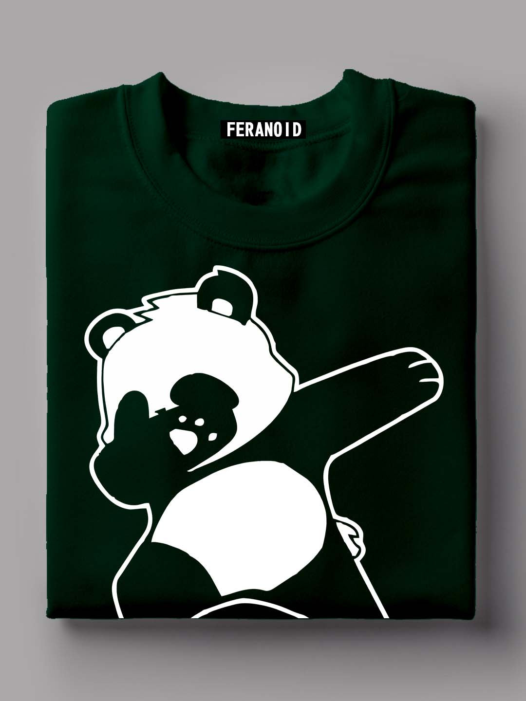 Panda Dab Black T-Shirt