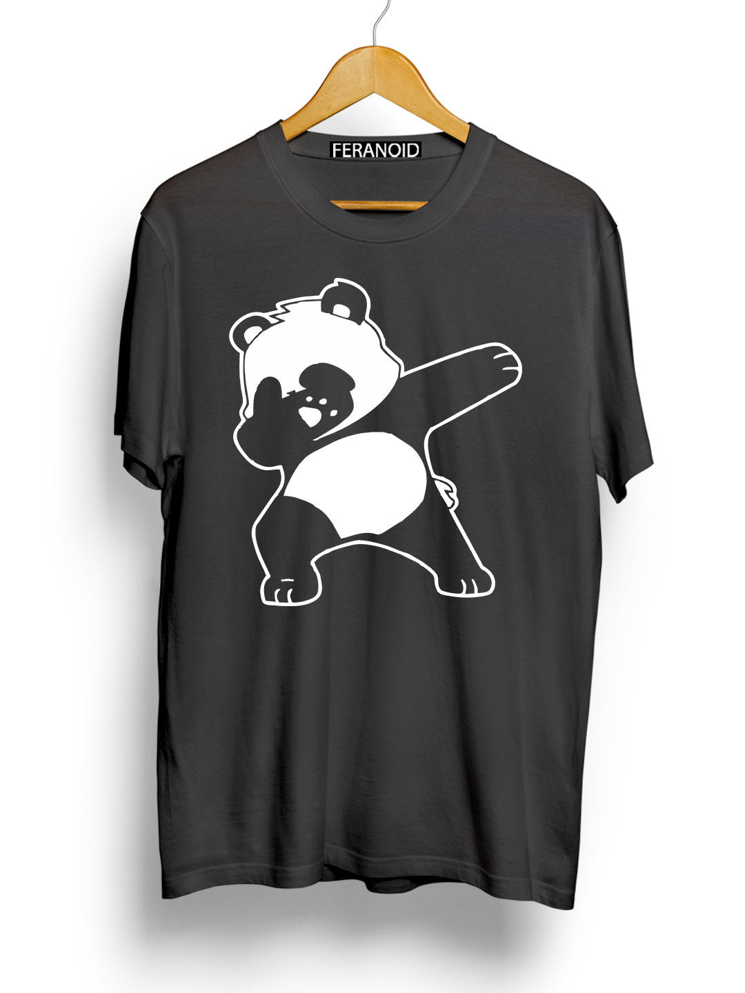 Panda Dab Black T-Shirt